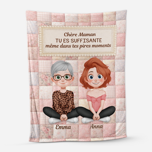 7815BFR1 effet dimpression 3d plaid personnalisable texte pour mamie maman tu es suffisante 7815bcfc5_3df013c4 bb53 4650 9eb1 8af761a3916f