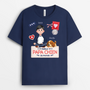 7816AFR2 tee shirt personnalise chien meilleure maman chien du monde 7816acfmc