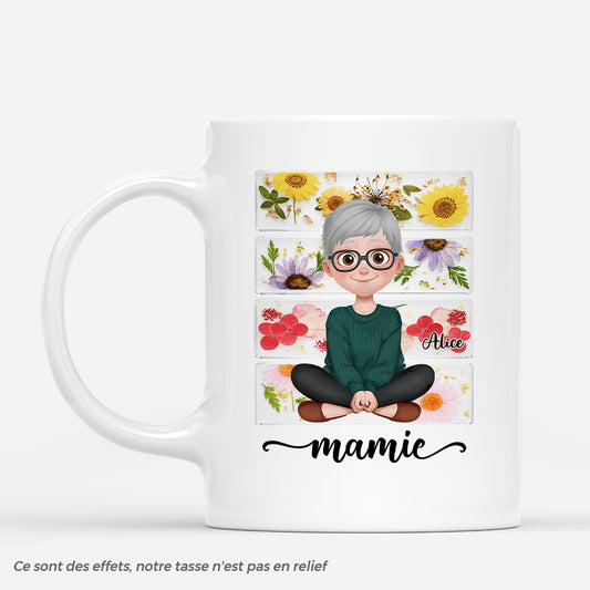 7828MFR1 mug personnalise cadeau unique pour mamie maman 7828mthza