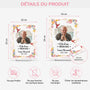 7833RFR4 maman papa pour toujours plaque en acrylique personnalisee photo commemorative avec support 7833rtqaa