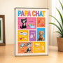7835RFR2 plaque en acrylique personnalisee rectangulaire maman chat 7835r6xmd