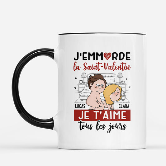 7850MFR2 mug personnalise couple saint valentin je taime tous les jours 7850m3tmg