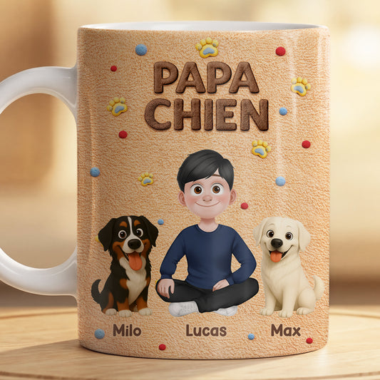 7878MFR2 effet dimpression 3d mug personnalise chien maman chien avec patte 7878mtpzc_d3251721 cb3a 452a b9ad 5c1421822e32