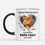 7880MFR2 effet dimpression 3d mug personnalise chat joyeuse fete des maman chat 7880m