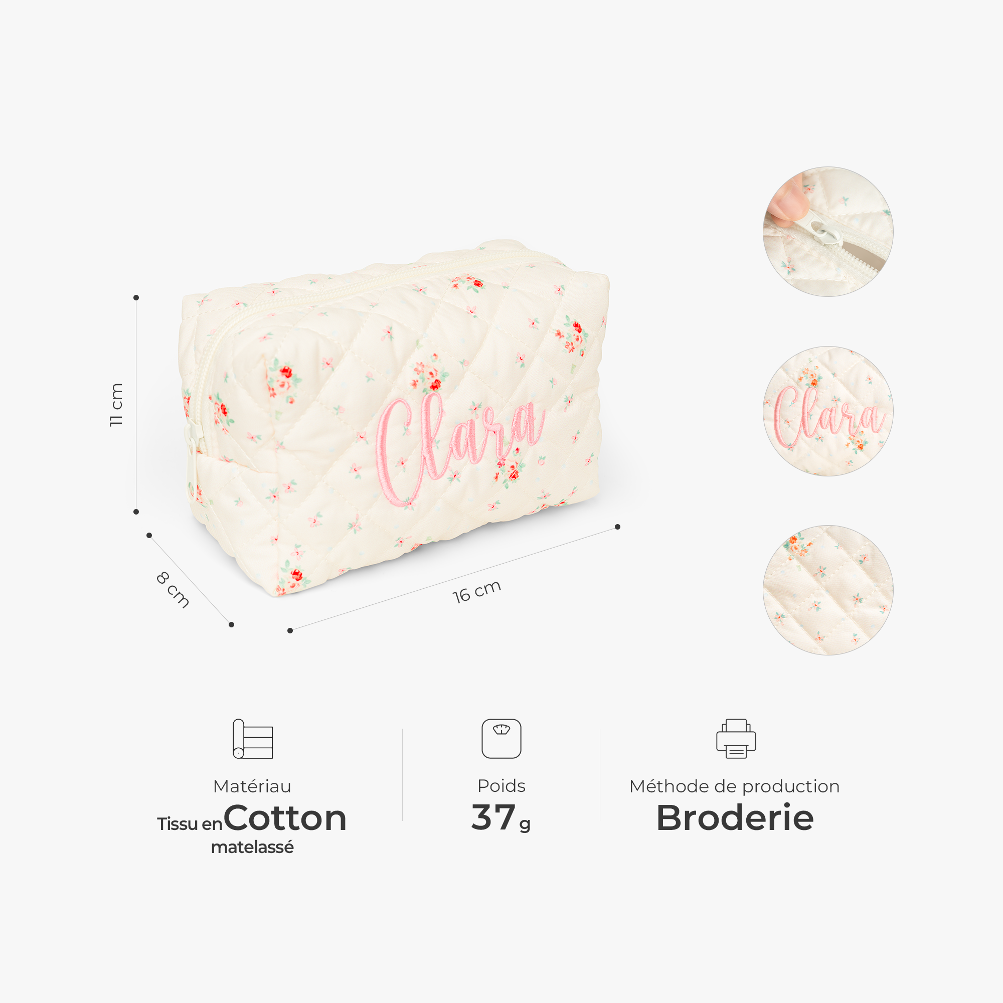 7886AFR2 trousse de maquillage personnalisee_ brodee avec prenom trousse fleurie pour elle 7886ab0v5a