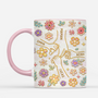 7892MFR2 effet dimpression 3d mug personnalise mamie maman cadeau fleur fete des mamies 7892msfza