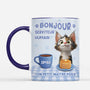 7911MFR2 mug personnalise chat bonjour serviteur humain 7911m6ptd