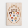 7917CFR1 toile personnalisee maman mamie ses petits enfants 7917c8xha
