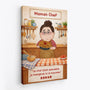7925CFR2 toile personnalisee maman mamie chef adorable 7925cspza