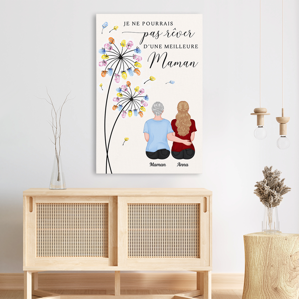 7928CFR1 toile personnalisee famille une meilleure maman papa 7928c3kta_3