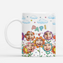 7931MFR1 mug personnalise papy mamie avec photo ses jolies fleurs 7931mtfhb