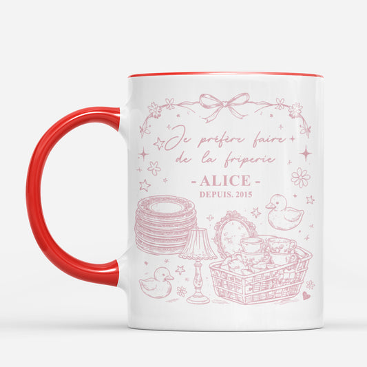 7934MFR2 mug personnalise femme je prefere faire de la friperie 7934msyna