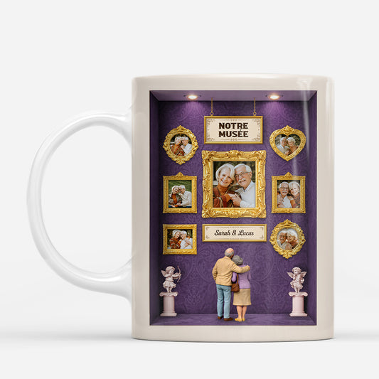 7943MFR2 effet dimpression 3d mug couple personnalise avec photo notre musee 7943mspwg