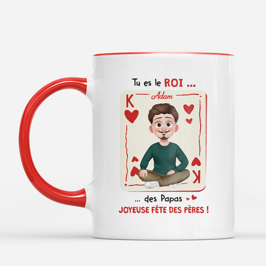7946MFR2 mug personnalise maman papa joyeuse fete des meres des peres 7946mcfta
