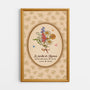7951CFR1 effet dimpression 3d toile personnalisee mamie maman le jardin de maman vintage 7951ccpca
