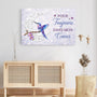 7953CFR3 toile personnalisee commemorative maman papa a la douce memoire 7953ctlta