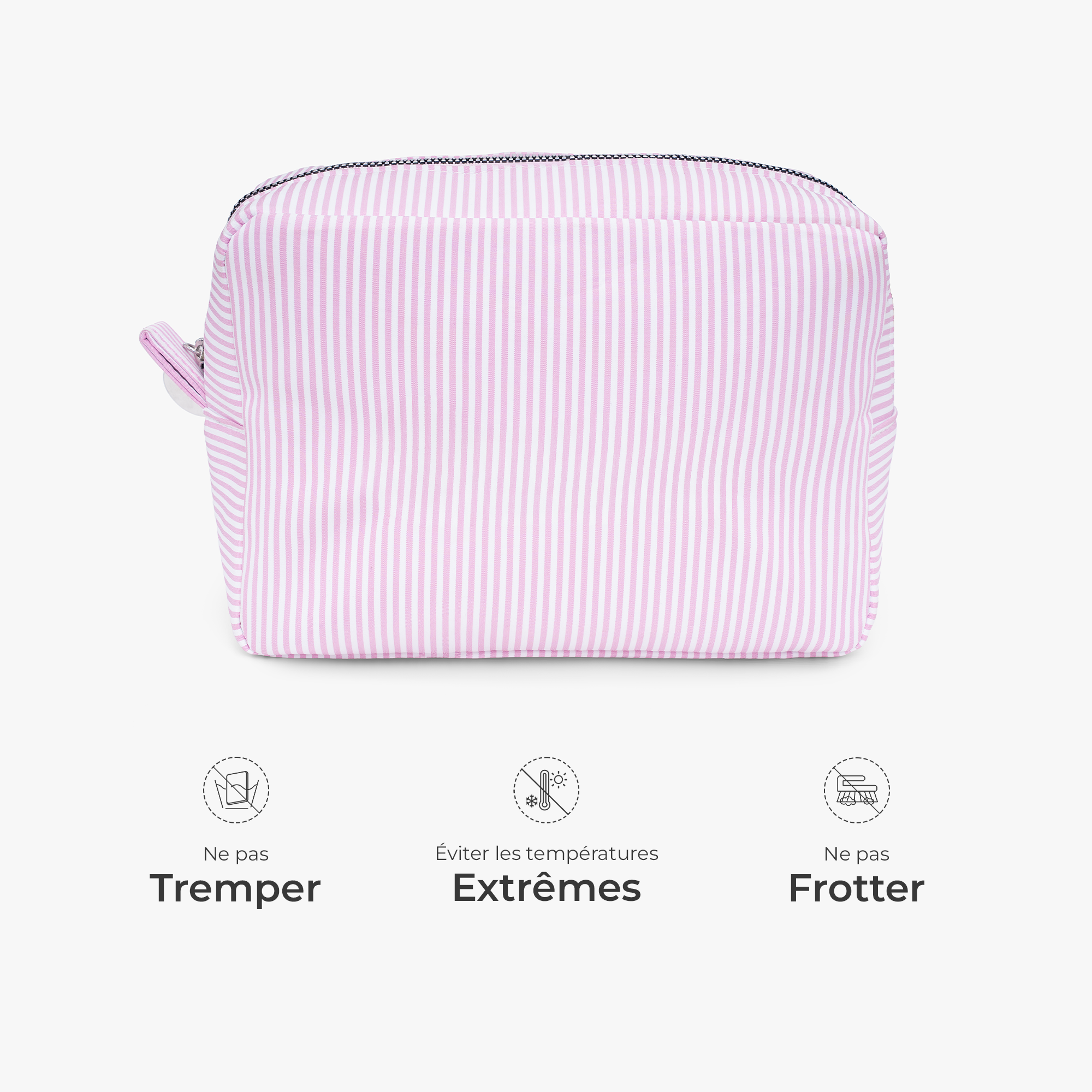 7982AFR4 trousse a maquillage personnalisee rayee avec prenom brode cadeau pour femme utile_ 7982ab0p5a