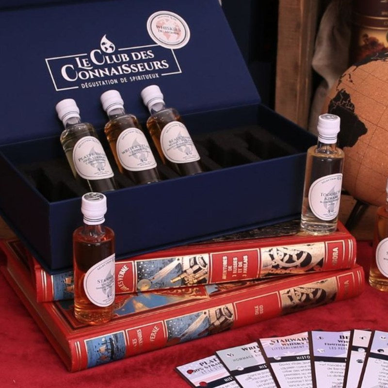 Coffret de dégustation de spiritueux Les Whiskies du Monde