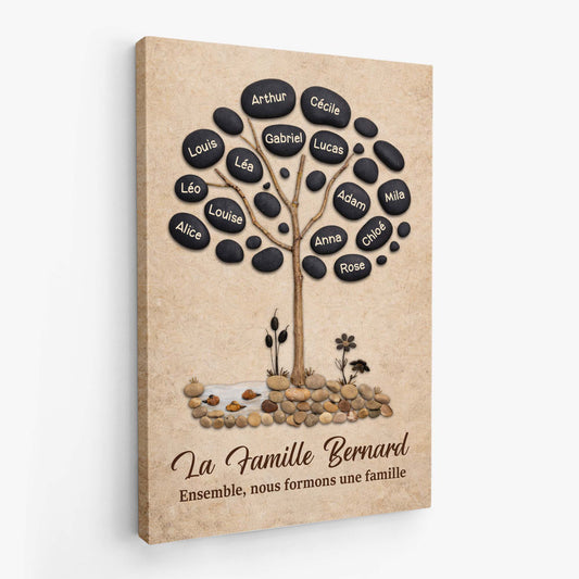 8011CFR1 toile personnalisee famille amour de famille solide comme le roc 8011c6vti_2