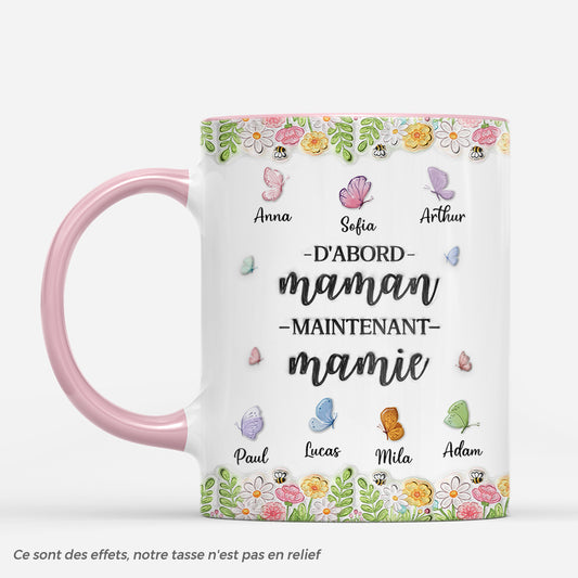 8017MFR1 mug personnalise maman mamie tu es une legende 8017m8pha