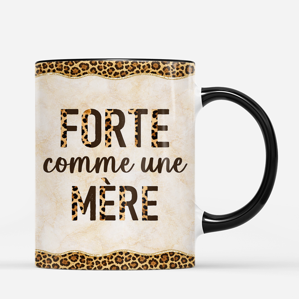 8019MFR3 mug personnalise maman forte comme une mere 8019maf5a