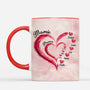 8031MFR1 mug personnalise maman mamie grand coeur rouge de mamie 8031mtqaa