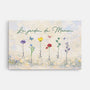 8042CFR1 le jardin de mamie style pastel a lhuile toile personnalisee mamie maman 8042ctqta