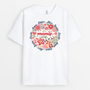 8047AFR1 effet dimpression 3d t shirt personnalise mamie maman le jardin de mamie 8047asyha