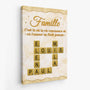 8062CFR2 effet dimpression 3d amour ne finit jamais toile mots croises famille personnalise 8062ccqzi