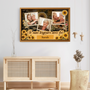 8068CFR3 effet dimpression 3d toile avec photo personnalisee commemorative femmehomme jamais oublie 8068c3fwa