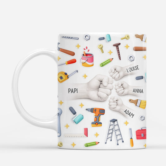 8096MFR2 effet dimpression 3d mug personnalisable papa papy_ cadeau papa bricoleur 8096m3xnb