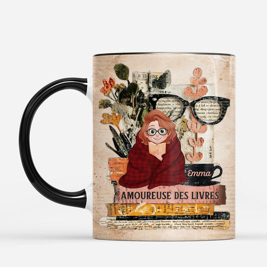 8102MFR1 mug personnalise amoureux des livres femmehomme cadeau fan de lecture 8102m8pca