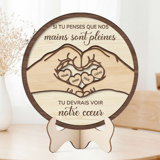 8108QFR1 plaque bois personnalisee_ voir le coeur de maman papa 8108qstza_2
