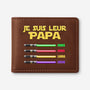 8138JFR1 effet dimpression 3d la bande a papa papy portefeuille cuir personnalise homme 8138jcqmb