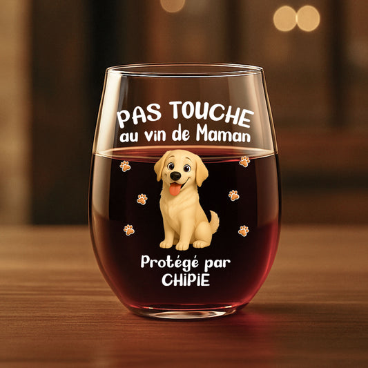 8149IFR1 verre a vin sans pied personnalise pas touche au vin de maman 8149invwc_1