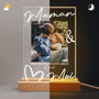8155LFR2 veilleuse personnalisee enfant avec photo maman papa et moi 8155lsymb