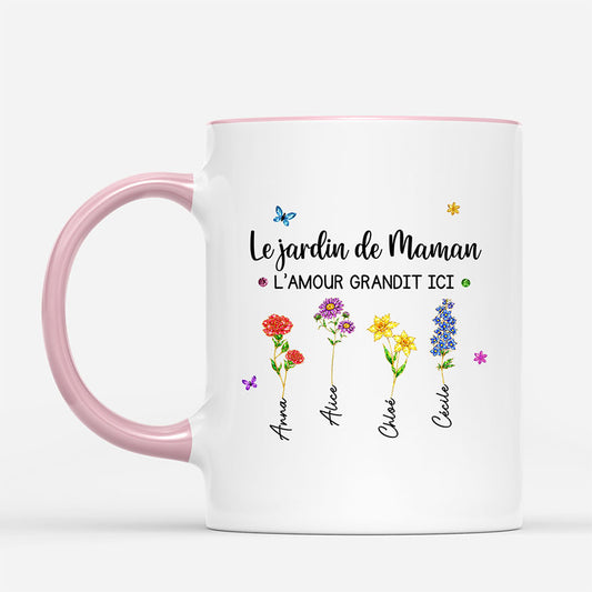 8181MFR2 tasse personnalise mamie maman le jardin de mamie 8181m8v5a
