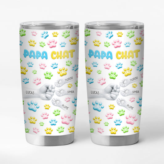 8209TFR1 effet dimpression 3d mug isotherme personnalise 590 ml cadeau maman chien et chat 8209tnqnc