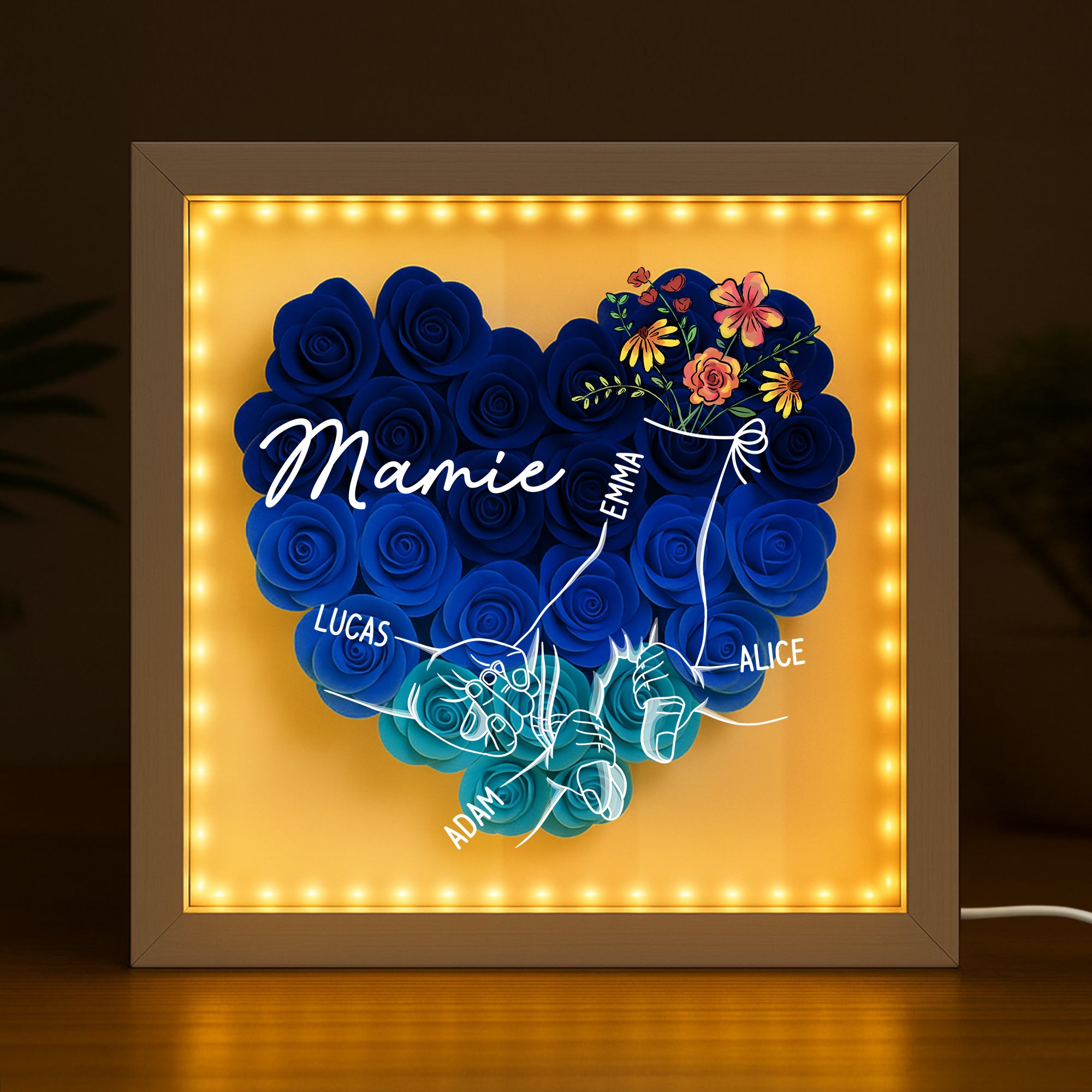 8215OFR2 boite fleur personnalise_ pour maman mamie cadeau maman enfant 8215o6p5a