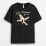 8227AFR1 tee shirt personnalise maman mamie main dans la main avec enfants 8227a6paa