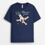 8227AFR2 tee shirt personnalise maman mamie main dans la main avec enfants 8227a6paa