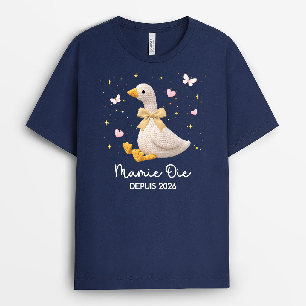 8232AFR2 t shirt personnalise maman mamie maman oie 8232aap5a