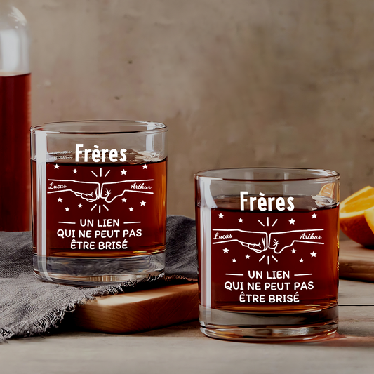 8255FR1 verre a whisky personnalise un lien entre frere et soeur 8255iah5e
