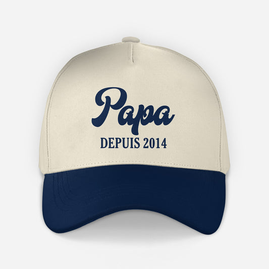 8286JFR1 effet dimpression 3d maman papa depuis casquette personnalisee papa 8286jsqzb