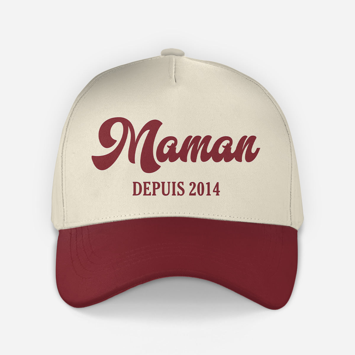 8286JFR2 effet dimpression 3d maman papa depuis casquette personnalisee papa 8286jsqzb