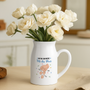 8308OFR2 vase personnalise maman papa notre premiere fete des meres 8308otewa