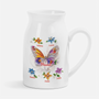 8309OFR1 effet dimpression 3d vase personnalise mamie maman les fleurs de mamies 8309otkaa