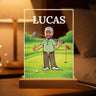 8311LFR1 veilleuse personnalise photo cadeau papa golfeur papy golfeur 8311lcpcb