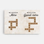 8314CFR1 toile mots croises personnalises dabord maman ensuite mamie 8314c8p5a