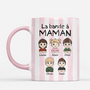 8322MFR2 mug personnalise prenom enfant la bande a papa maman 8322mtx5b